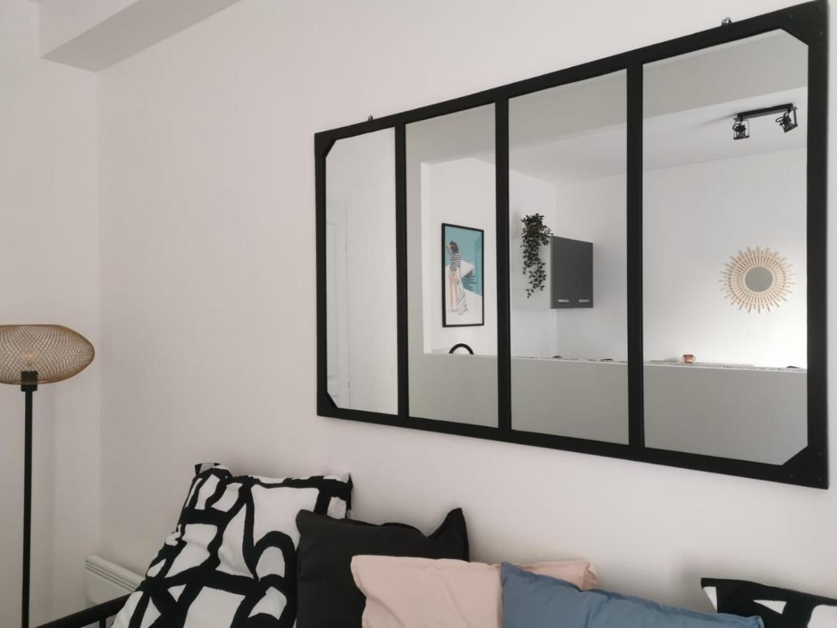 Apartament Studio Cosy Et Renove A 2 Pas Gare Reims Centre - Rue Zewnętrze zdjęcie